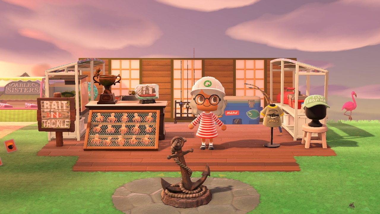 fantastic revelry — my bait and tackle shop inspired by nintendo guru