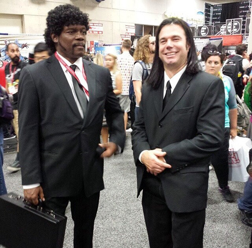 tastefullyoffensive:
“One of the best cosplays at this year’s Comic-Con. [via]
”