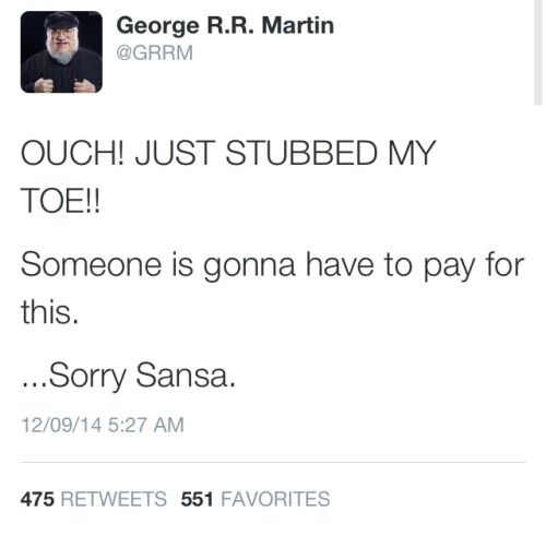 winter-is-coming-valar-morghulis: I found my new favourite twitter account