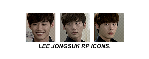 kpopfcs: in this download, you’ll find #462 icons of lee jongsuk. pretty much all of these are mine,