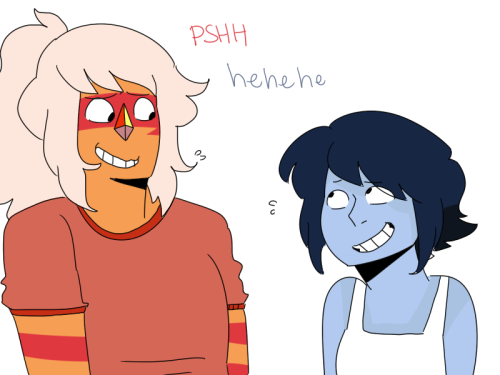 Jasper: “I CANT BELIEVE SHES SINGING A MINECRAFT FANSONG”LAPIS: “OH MY G O D”