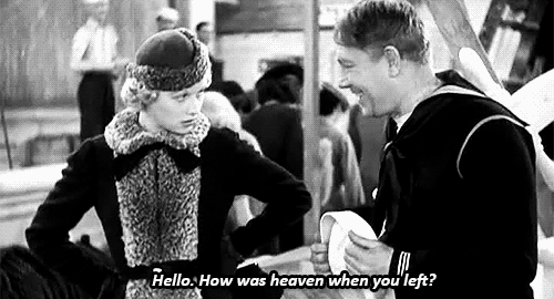 Lucille Ball in Follow the Fleet (1936).