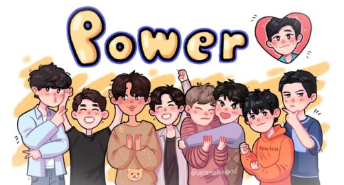 We got that power everytime! ✊ ( the drawing is too big so I cropped it for Instagram post and it lo