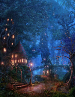 otherealm:Tree House Forest by RealNam