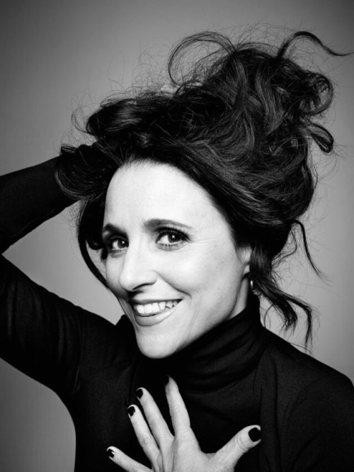 cyberscully: “I have no agenda except to be funny” - Julia Louis-Dreyfus (b. Jan. 13, 1961)