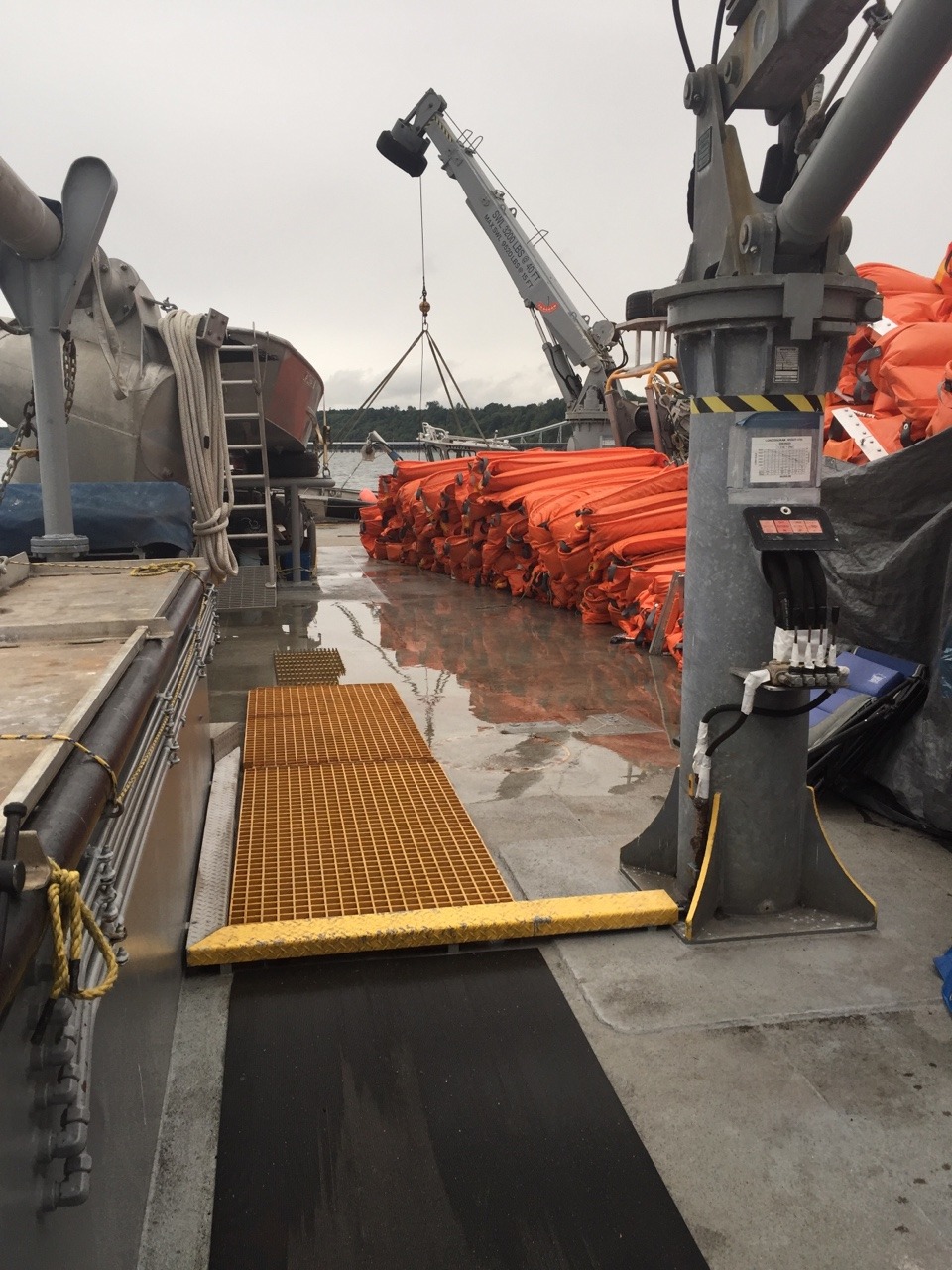 Working on the boat for a week … Bored so keep me company!