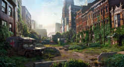 Unknowngenre:  The Last Of Us Environments By Aaron Limonick