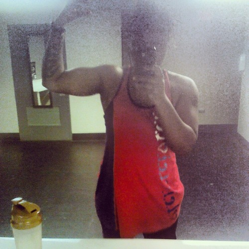 Sweated so hard fuzzed the camera lens…lol…3 months till competition… Decided t