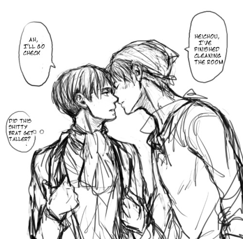 rivialle-heichou:エレリ詰め by NK33Translated by me[please do not remove source]