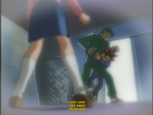 nightfurylover31:I will never get over how Yugi “I hate fighting and violence” Muto tried to tackle 