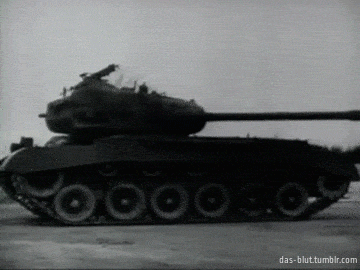 cerebralzero:  das-blut:  T26 Heavy Tank (M26 Pershing)  The business end