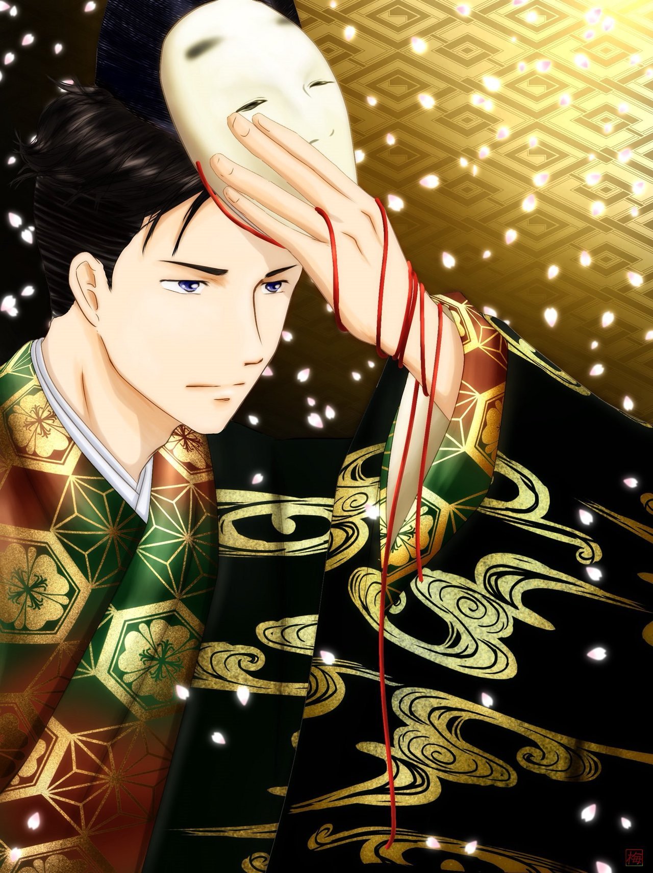 story-kat: Art by   aoiumetinn     Posted with Permission (reprint/edit and/or commercial