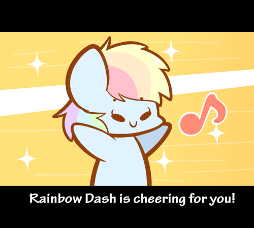 support-ponies: funpicturesofponies:  They’re cheering for you! click on them for better quality :>  Patreon, Commission info etc. etc. (Desktop link  /  Mobile link )  yeah time once again for “my art style changed time to redraw everything”