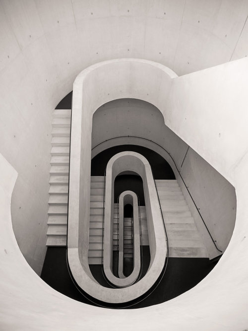 moodboardmix - Stair Well, Underground Car Park, Stadt Theater in...