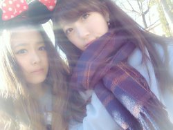 yagura-nao:  Ayatin & Ruririn - Tokyo Dysneyland