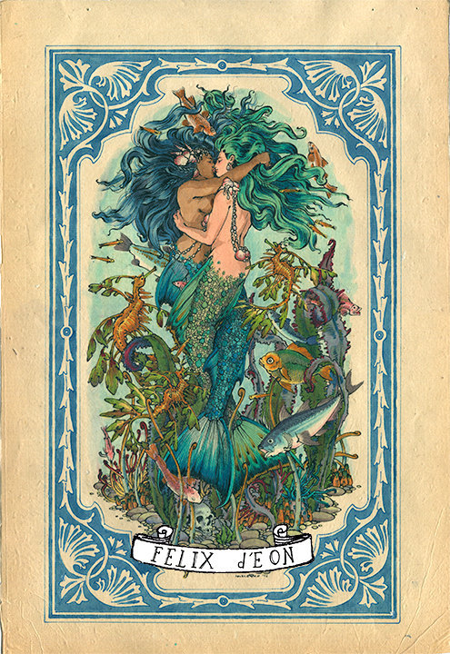 felixdeon:#Mermay is about to end and this limited edition prints are available in my Etsy Store. Click HERE. 