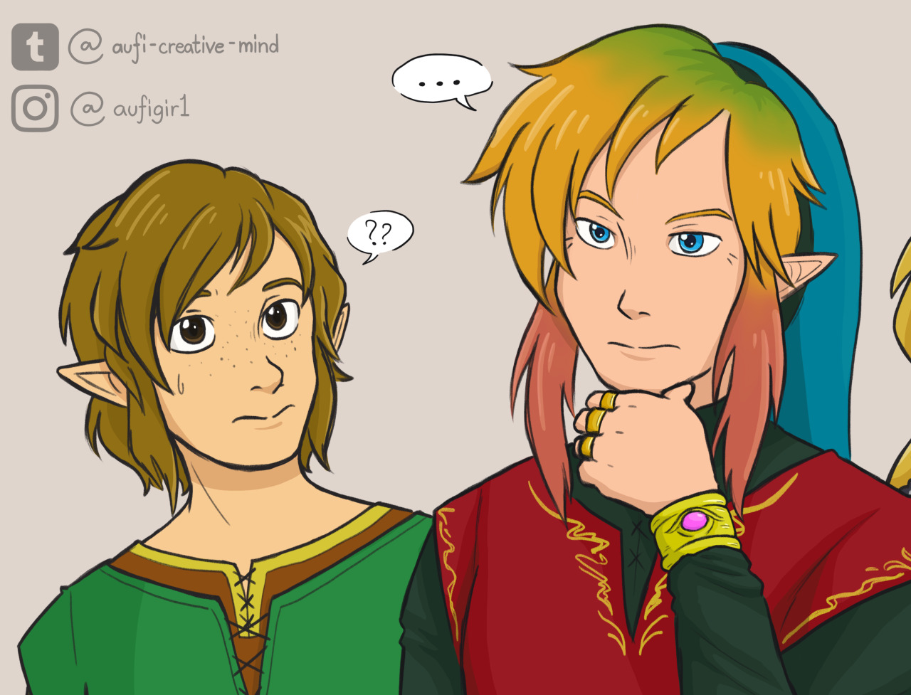 Legend of Zelda] So…..about their canon heights. - Aufi's Creative Mind