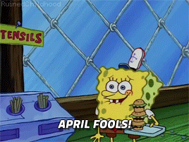 ruinedchildhood:  April Fools!