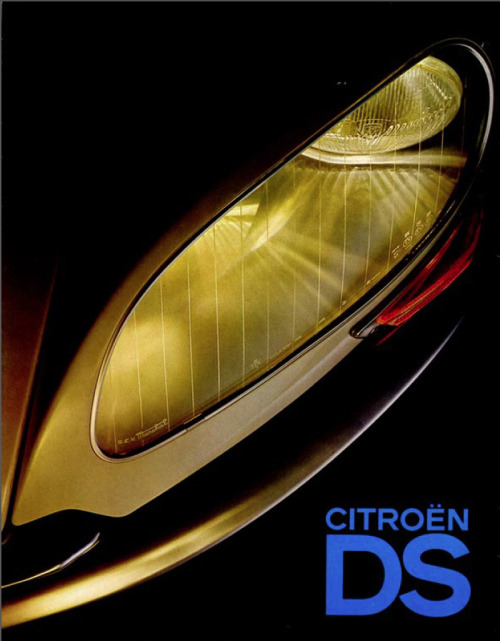 Citroen DS 21, German brochure, 1970. Via citroenet.org.uk. Gio Ponti was a big fan of this design i