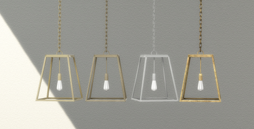 [KHD] Caged Pendant Lamps// Kenwood Lamprequested by the-huntingtonoriginal meshall LODs5012 polygon