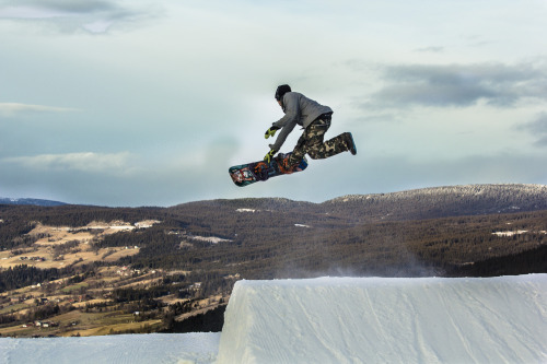 Onefooter at Hafjell, Norway.