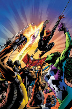thezodiack:  Mighty Avengers Vol.2 #1 variant