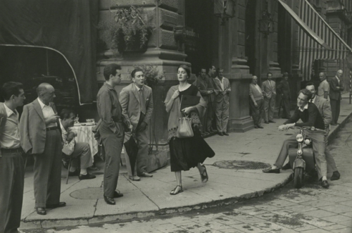 Ruth Orkin, “American Girl in Italy”, Florence, 1951