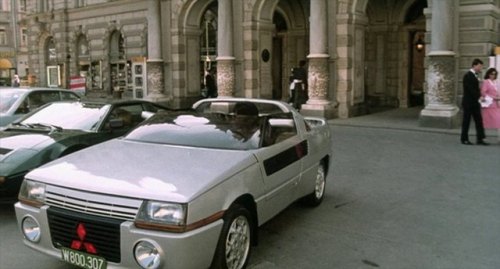 Jackie Chan’s Mitsubishi Colt custom from “Armor of God” (1986, the movie that was the single strong