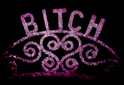 sw33tn0stalgia:  Sparkly Bitch 19/365 by