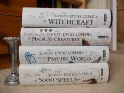 thedarkest-of-lights:  bibliophilicwitch:  bayoread:  I feel like it should be Book Appreciation Saturday. These are the giants of my collection and stacked like that they come to about 8 1/2 inches high.  O.o What are these like? HOW MUCH DO THEY COST.