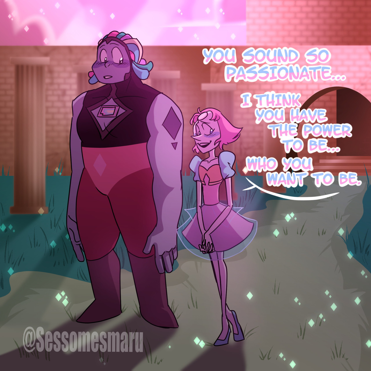 sessomesmaru:  Bismuth being back made me so happy, I’m so glad she’s back (and