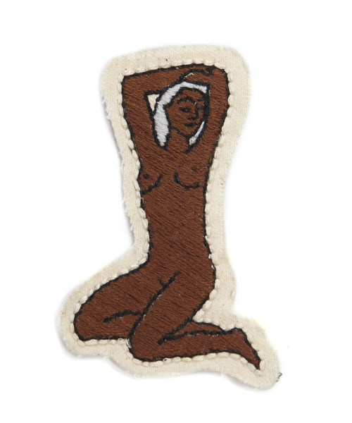 bfgf-shop:  Embroidered Nude IHand embroidered by Goodbag, Inc.