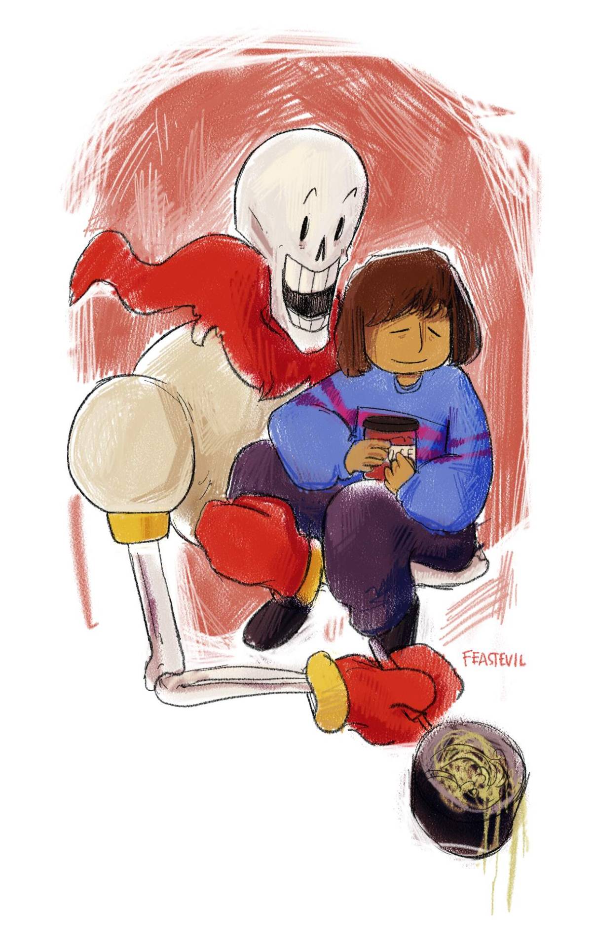 tokengoat:  skeletons you are my friends 