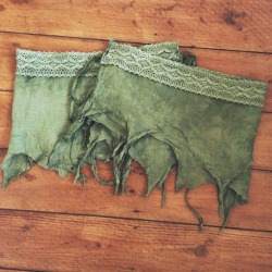 luna-patchouli:  Olive-Sage raw and earthy lookin’ handmade pixie skirts :~) perfect for all you lil doves wanting to unleash your inner faerie goddess ~ from my new shop ~ SoulOfGaia Funky dance I know hehe 