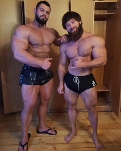 thetitanhorde:  Artem Kydryashov and Azamat Karabashev