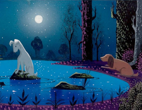 Walt Disney Animation Studios concept art by Mary Blair and Eyvind Earle