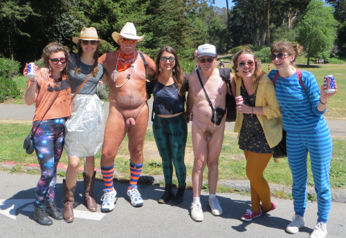 XXX Naked in a Parade.Â  Being in a parade photo
