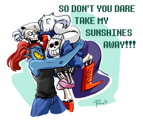ask-the-skele-household: arrt-jim-lad:  I refuse to believe in sad Undertale.   Portfolio  ★  Commissions  ★  Facebook  * If you expected a different ending, you don’t know me well enough. 