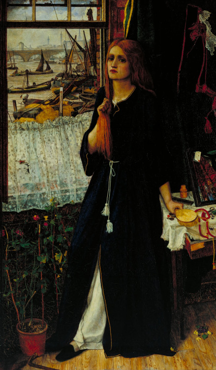Thoughts of the Past by John Roddam Spencer Stanhope, circa 1859.