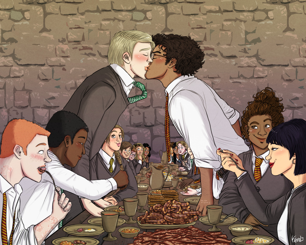 pix Kiss Quidditch Drarry karol s fav drarry trope 67