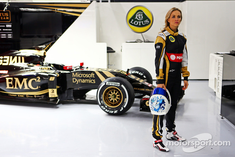 automotivated:  Carmen Jorda joins Lotus as development driver.