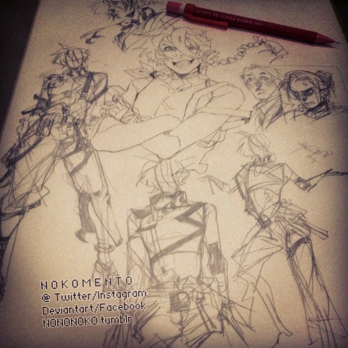 nononoko:  Instadump # 1029356728 First 4 pics = Lucius my OC, and his ever changing clothes 2nd to bottom row = Makoto and my SR4 Dare look alike Bottom row= Korra and Miss Aubrey and Bodie bodie bodie bodie bodie everywhere hello 5 am