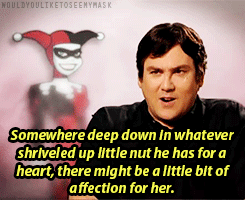 wouldyouliketoseemymask:  Paul Dini on Joker and Harley Quinn’s relationship 
