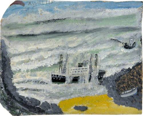 Shipwreck 2, the Wreck of the ‘Alba, 1941, Alfred Wallis