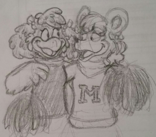 animatronicpals:Anon requested mizti and helen being bff’s! (sorry for the long wait, school was kil