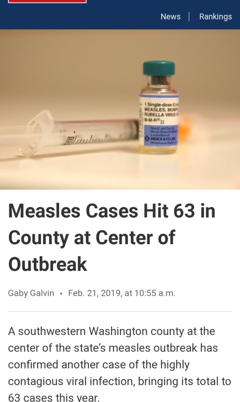 chimerical-twilight:  MEASLES UPDATE 2/23/19 This is unacceptable. Measles is still out there and hurting people. We really should not be seeing measles in this day and age, since medical technology has progressed to the point where we have the luxury