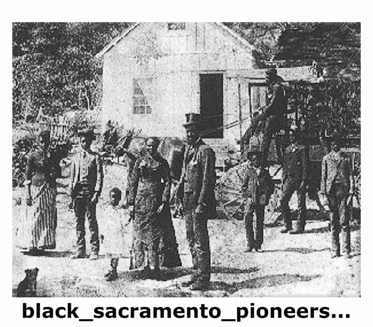 wakeupslaves:  “Negro Bar was a mining camp, but it was not the lively mining town