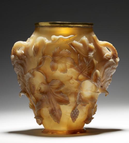 byzantio:byzantio:The “Rubens Vase” (Byzantine Empire). Carved in high relief from a single piece of