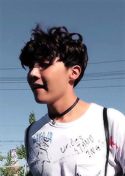 Hoseok Wearing Chains/chokers