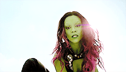 prncediana:Ladies of Marvel Cinematic UniverseGamora“Who put the sticks up their butts? That is crue